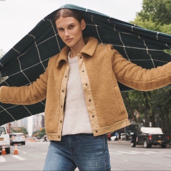 MADEWELL Sherpa Portland Jacket - Picture 5 of 11